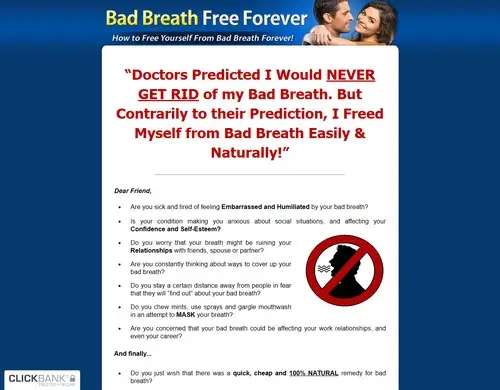 Bad Breath Free Forever