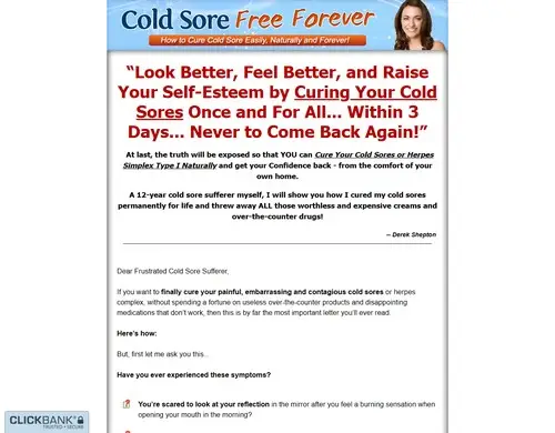 Cold Sore Free Forever
