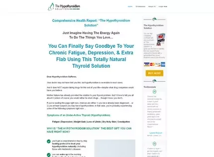 The Hypothyroidism Solution The Hypothyroidism Solution