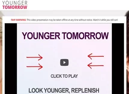 Get Younger Tomorrow Get Younger Tomorrow