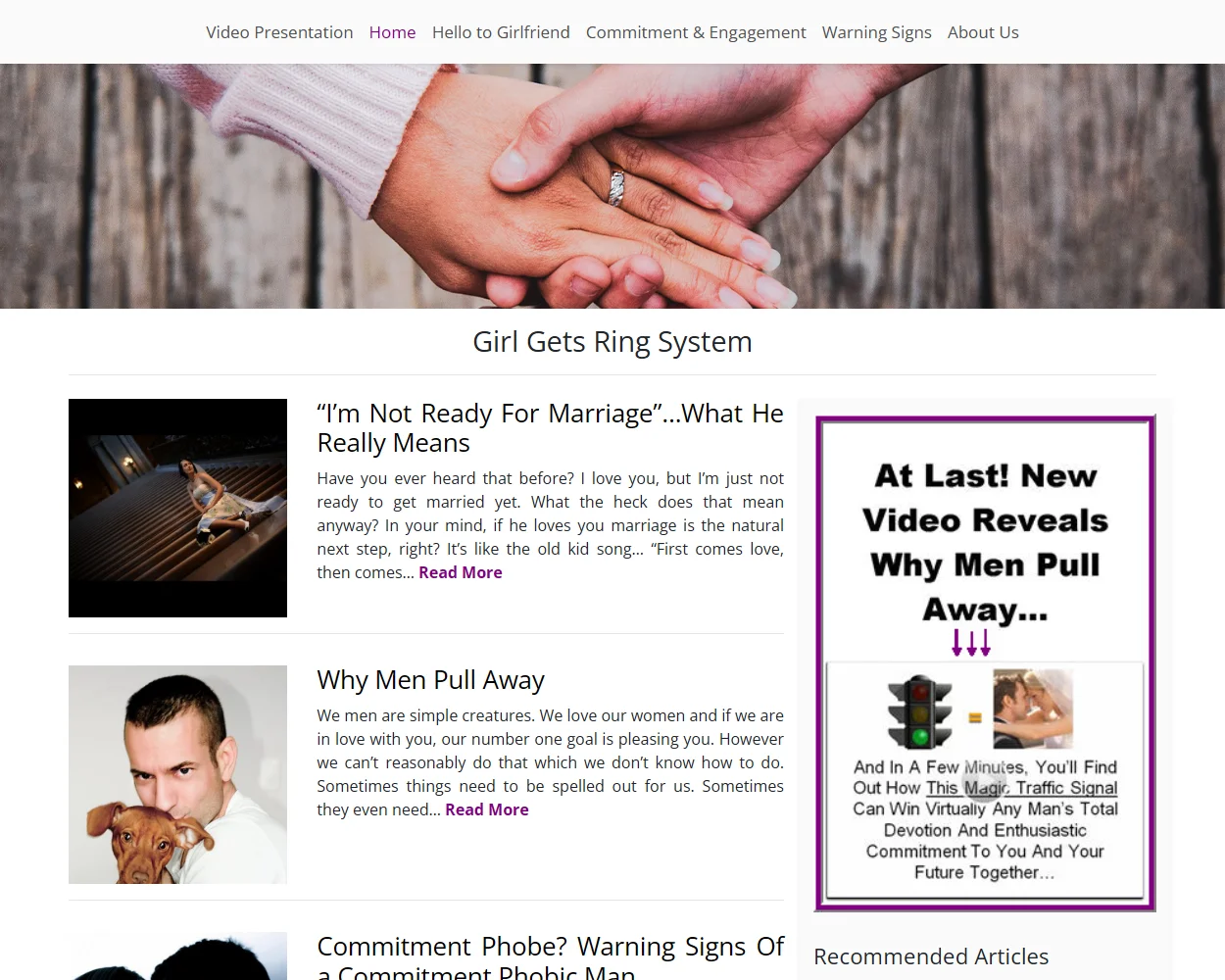 Girl Gets Ring Girl Gets Ring