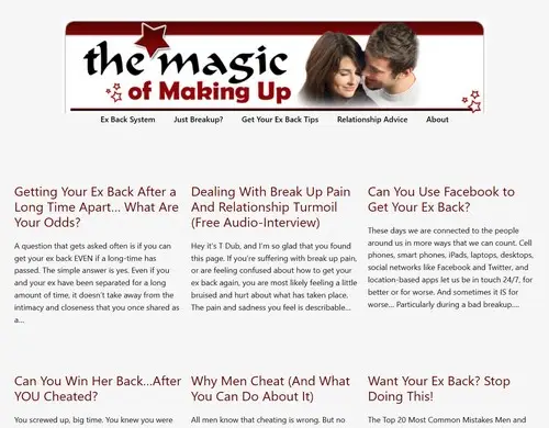 The Magic of Making Up Course