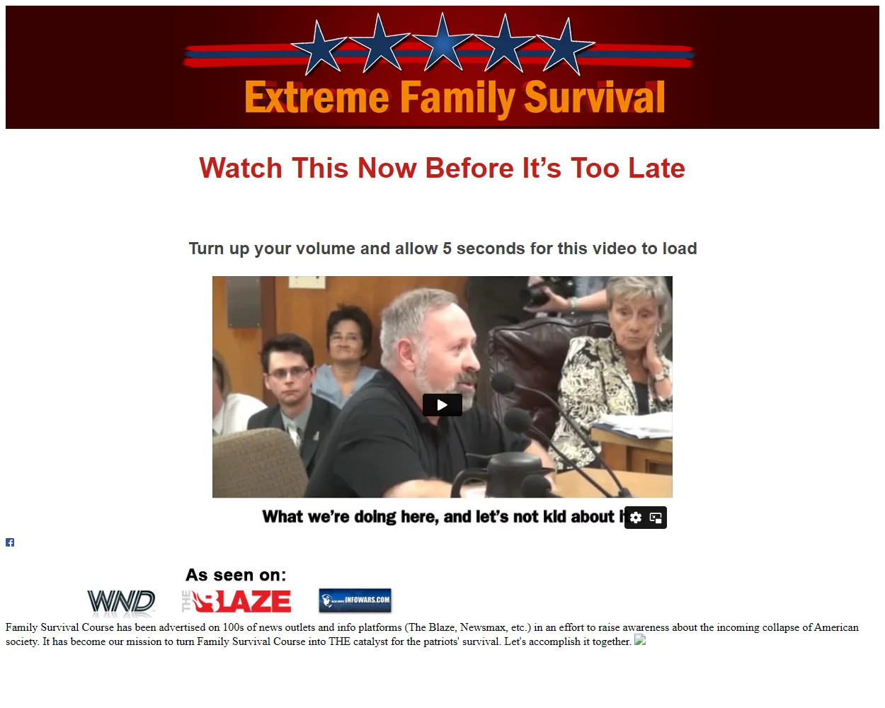 Extreme Family Survival Extreme Family Survival