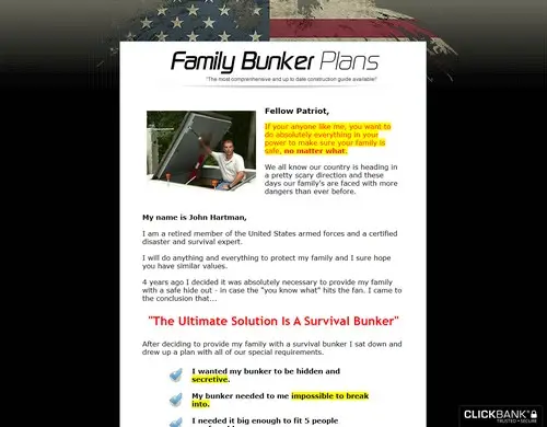 Family Bunker Plans