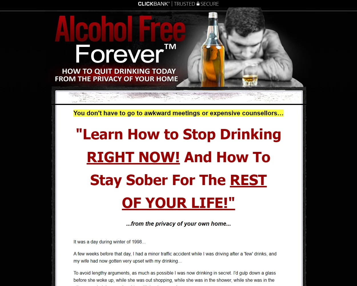 Alcohol Free Forever Alcohol Free Forever