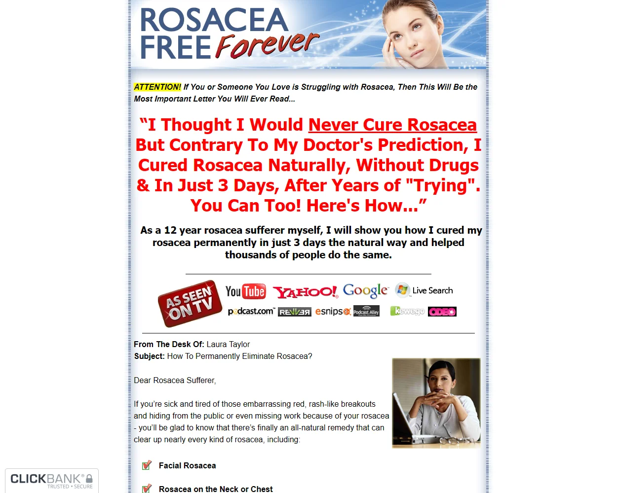 Rosacea Free Forever Rosacea Free Forever