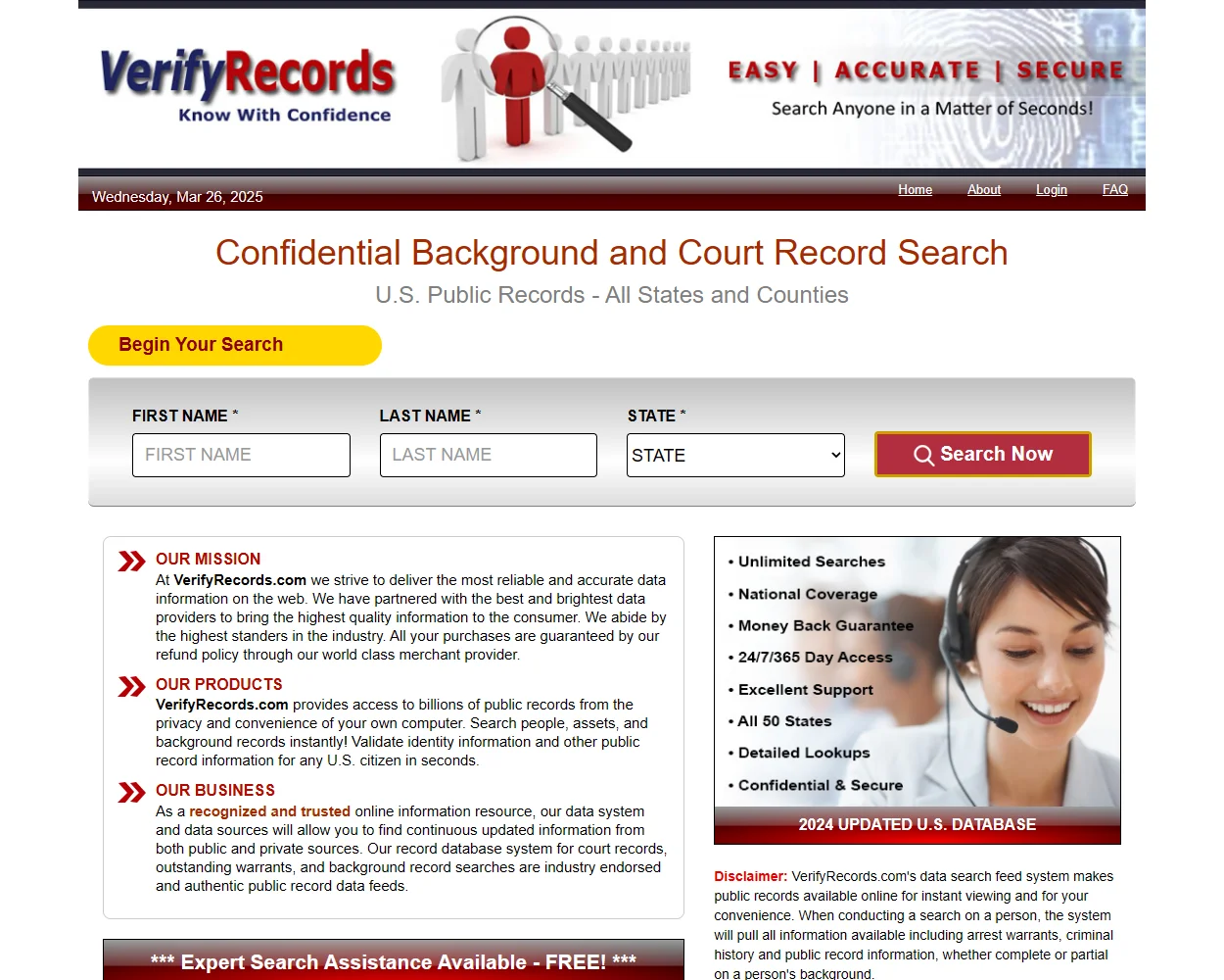 VerifyRecords.com VerifyRecords.com