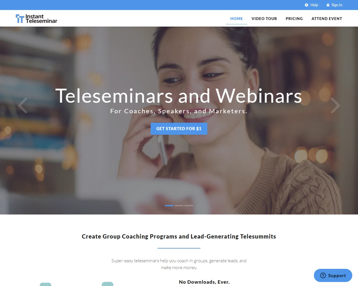 Instant Teleseminar Instant Teleseminar