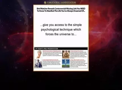 Vibrational Manifestation Vibrational Manifestation