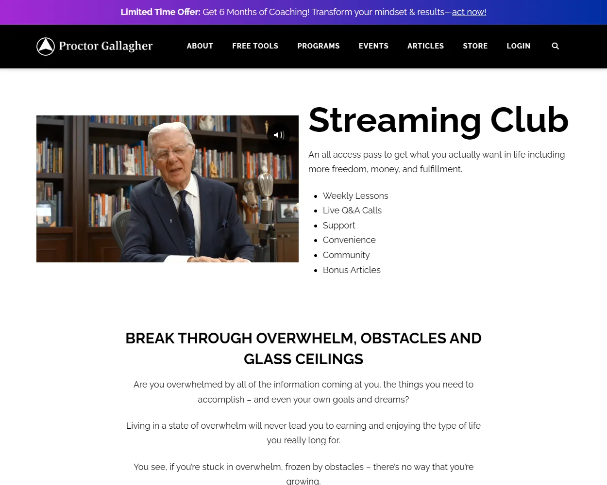 Proctor Gallagher Streaming Club Proctor Gallagher Streaming Club