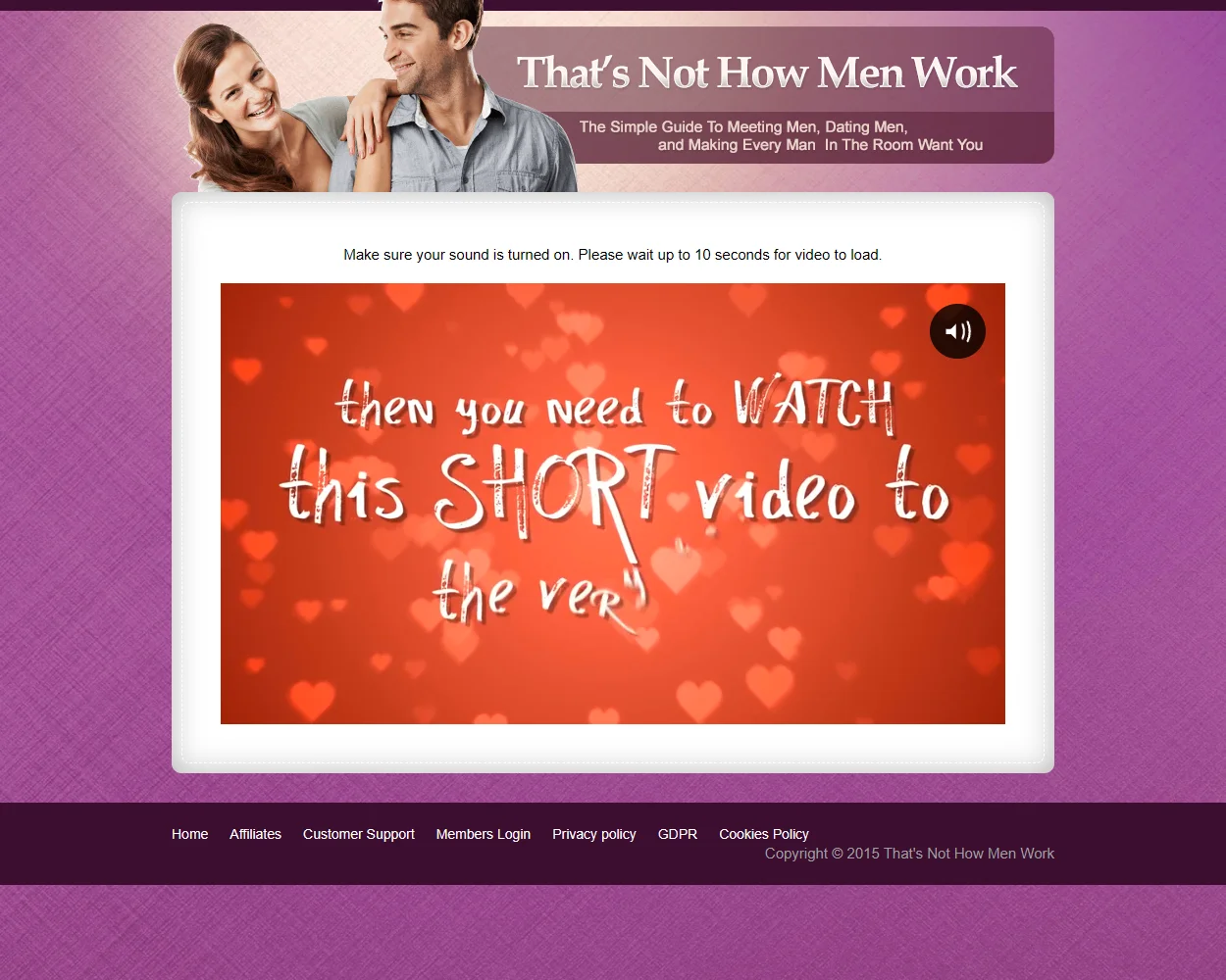 Thats Not How Men Work Thats Not How Men Work
