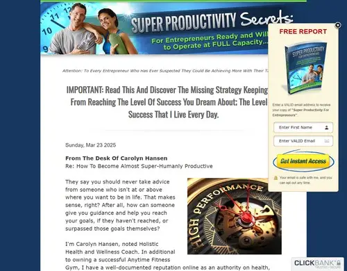 Super Productivity Secrets