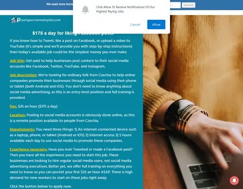 Paid Social Media Jobs