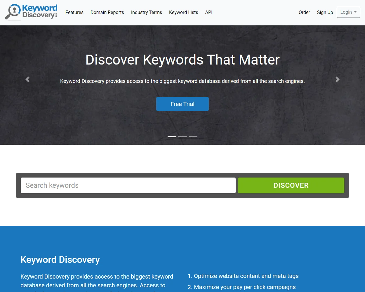 Keyword Discovery Keyword Discovery