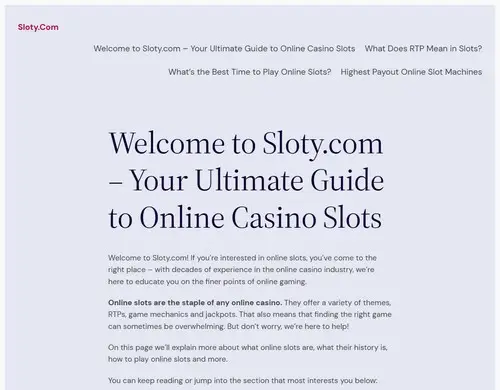 Sloty Casino