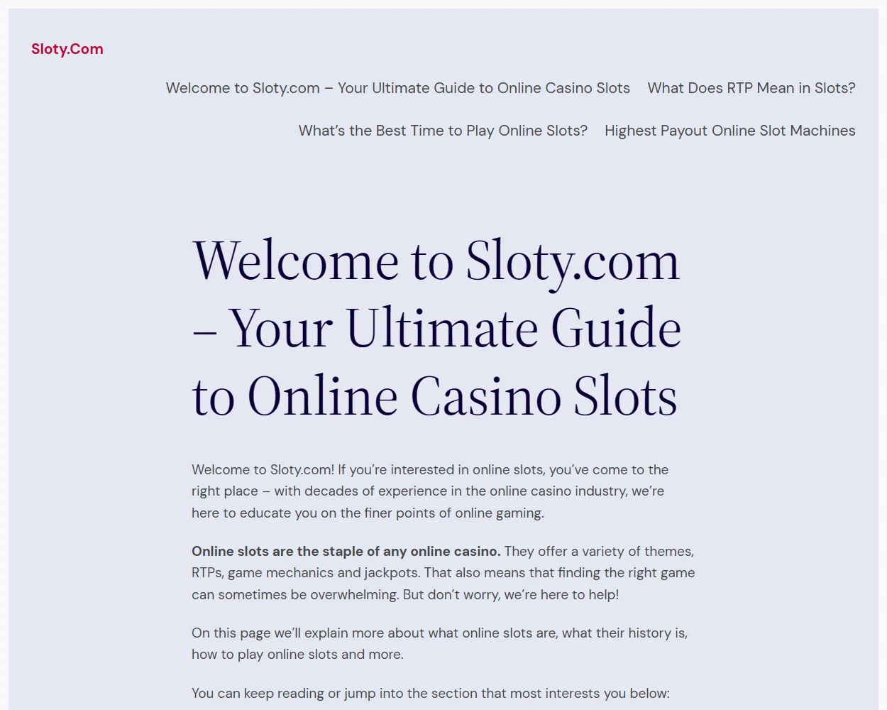 Sloty Casino Sloty Casino
