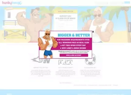 HunkyBingo.com HunkyBingo.com
