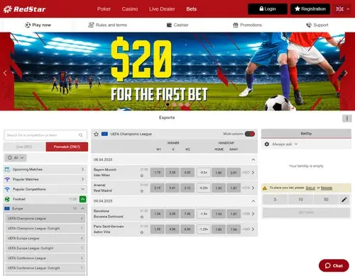 RedStarBets.eu