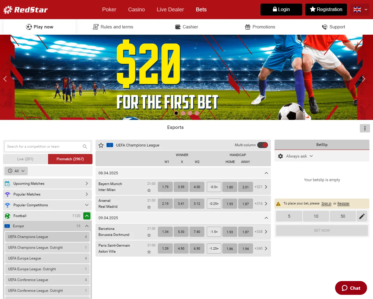 RedStarBets.eu RedStarBets.eu