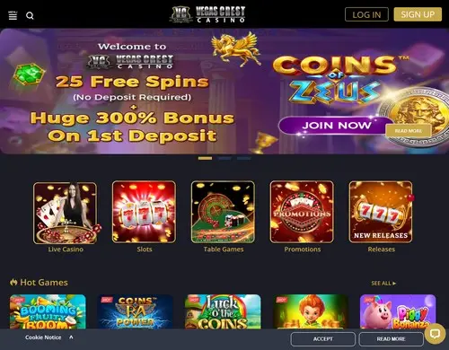 Vegas Crest Casino