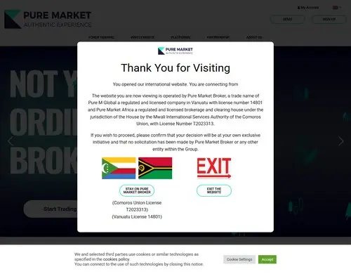 Pure Market Broker