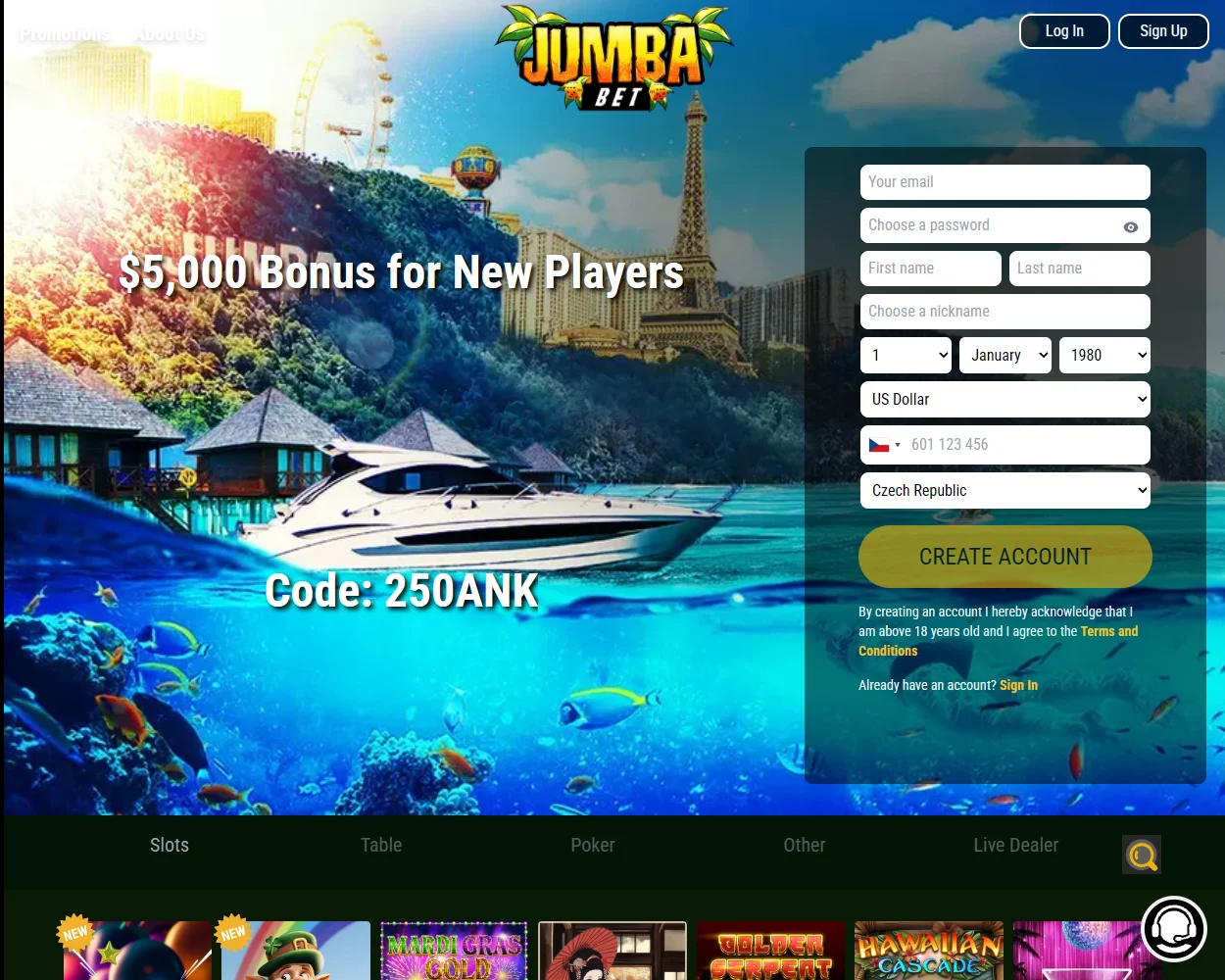 Jumba Bet Casino Jumba Bet Casino