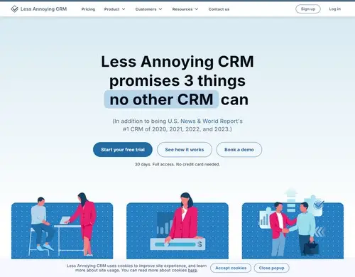 Less Annoying CRM