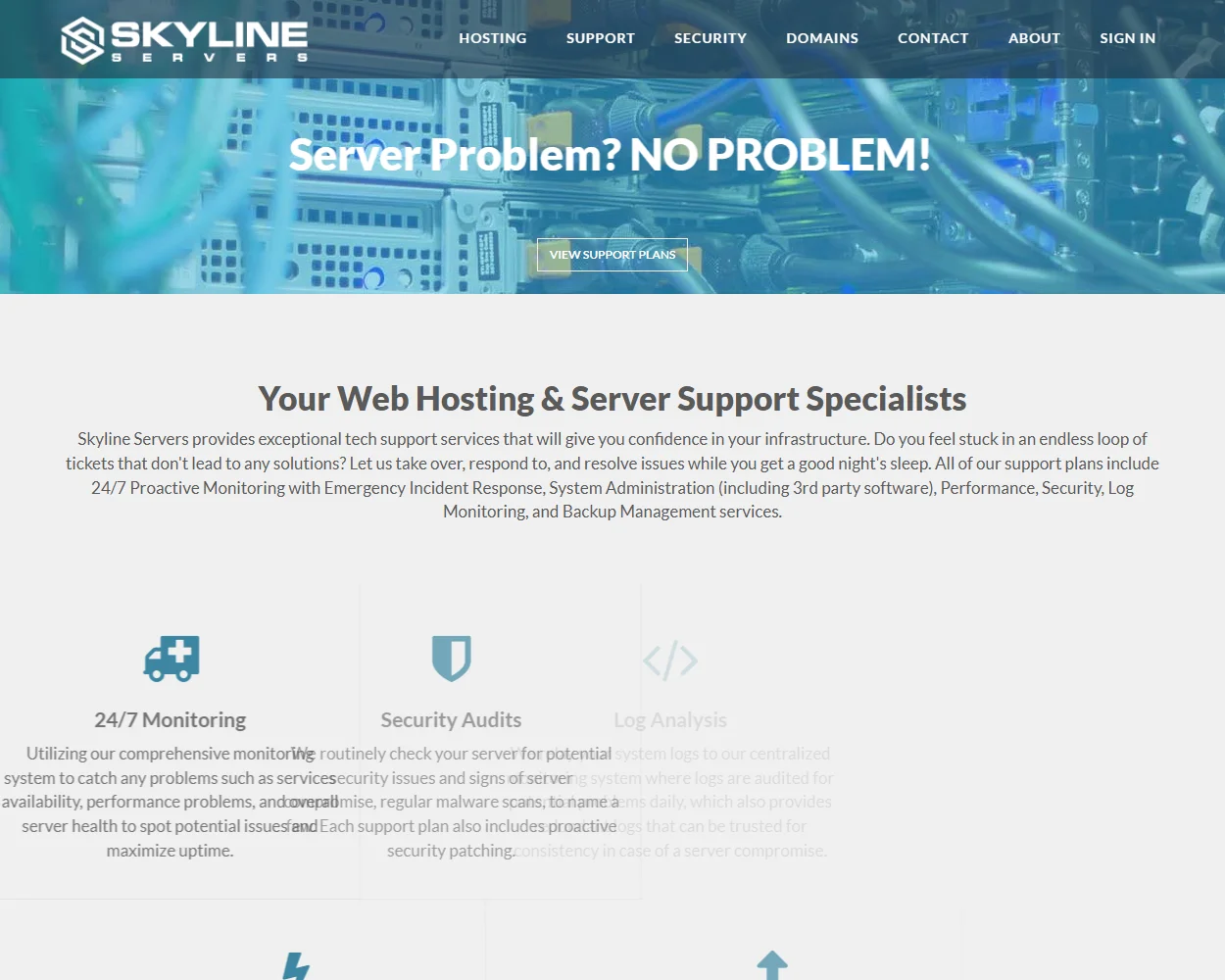 Skyline Servers Skyline Servers