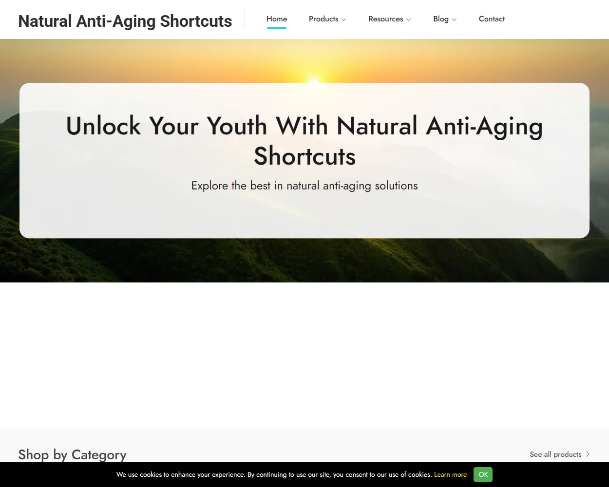Natural Anti-aging Shortcuts Natural Anti-aging Shortcuts