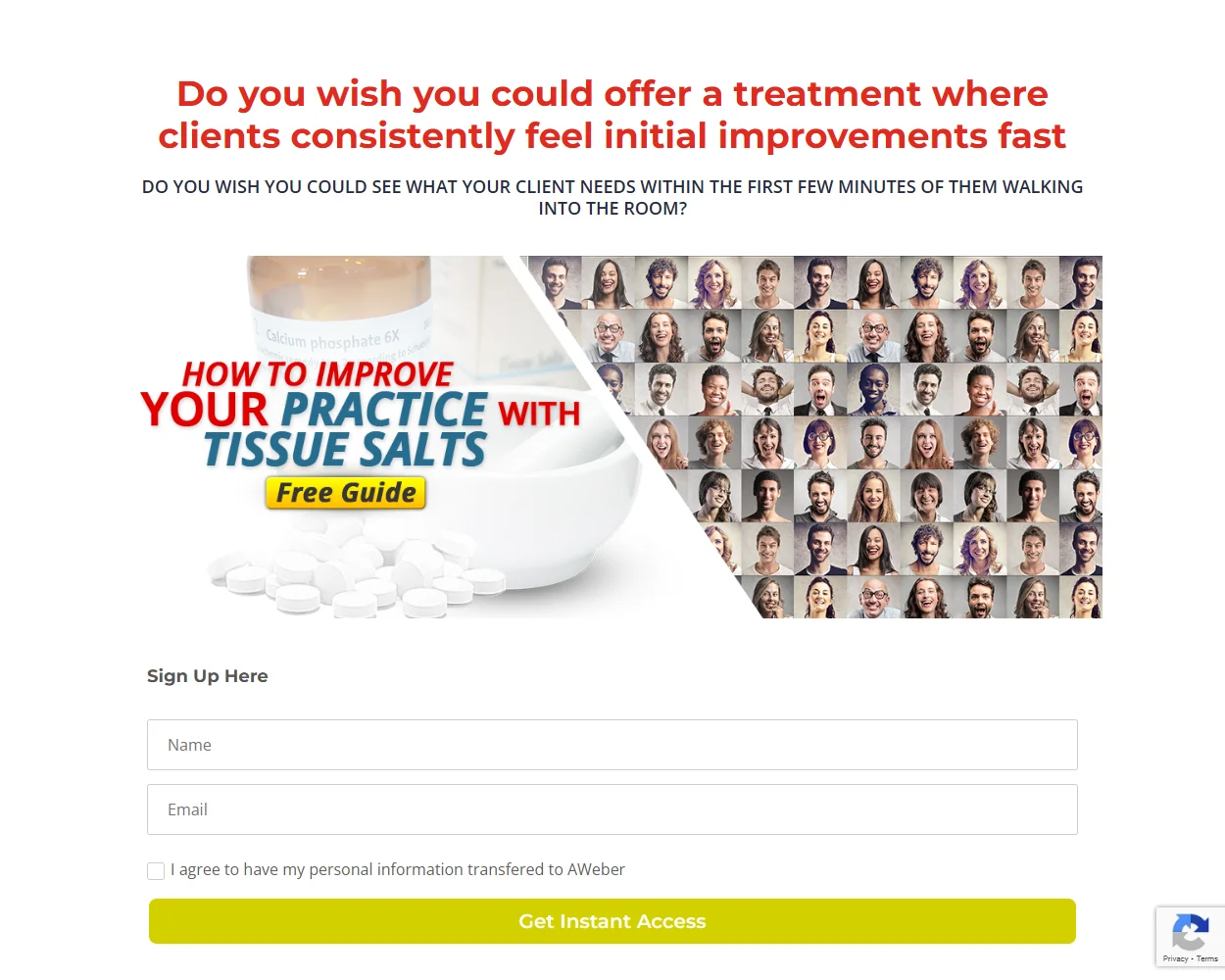 Tissue Salts Training Tissue Salts Training