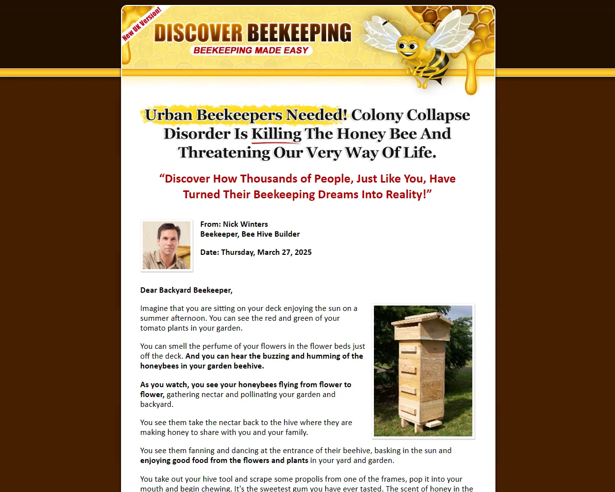 Discover Beekeeping Discover Beekeeping