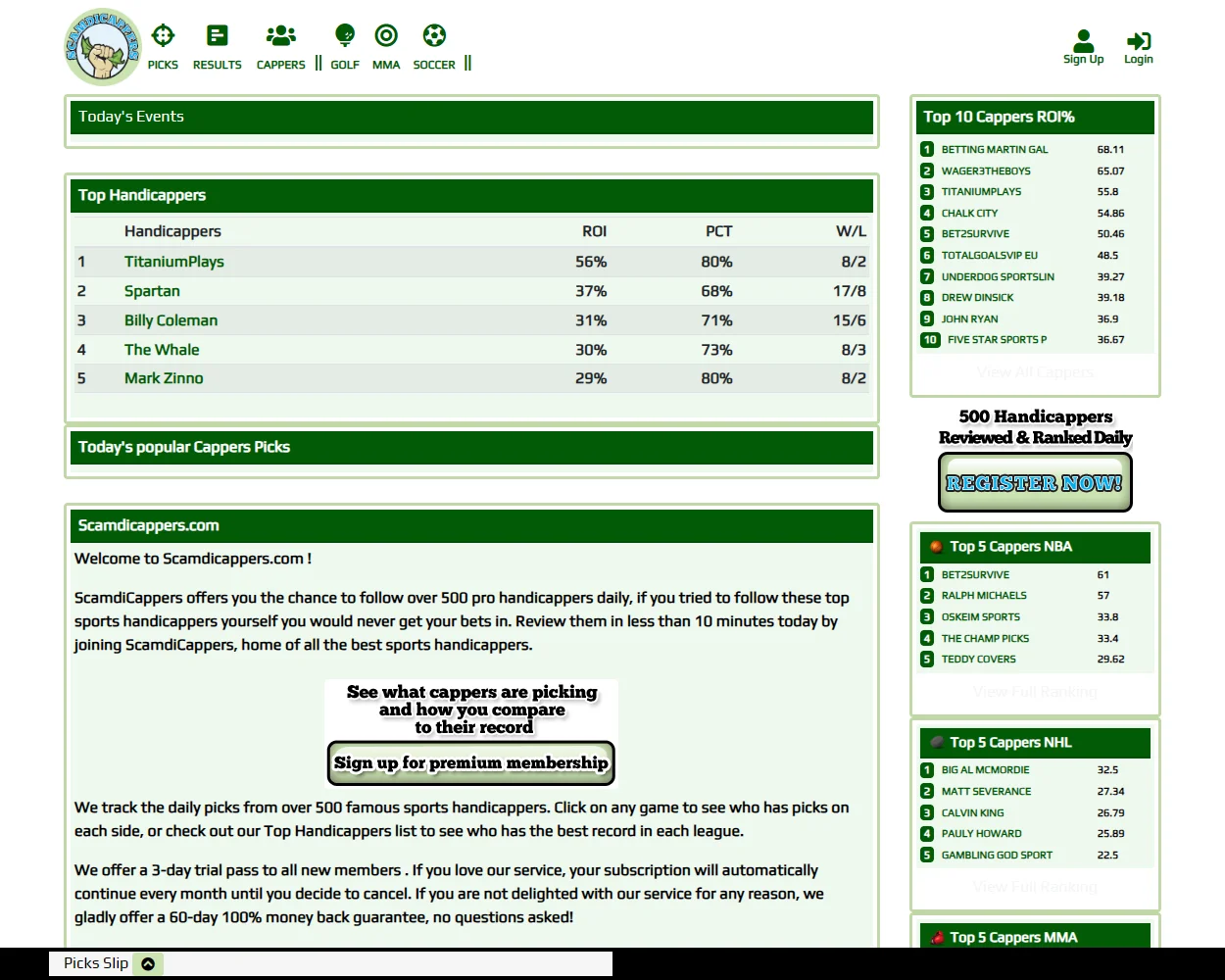 Scamdicappers.com Premium Membership Scamdicappers.com Premium Membership