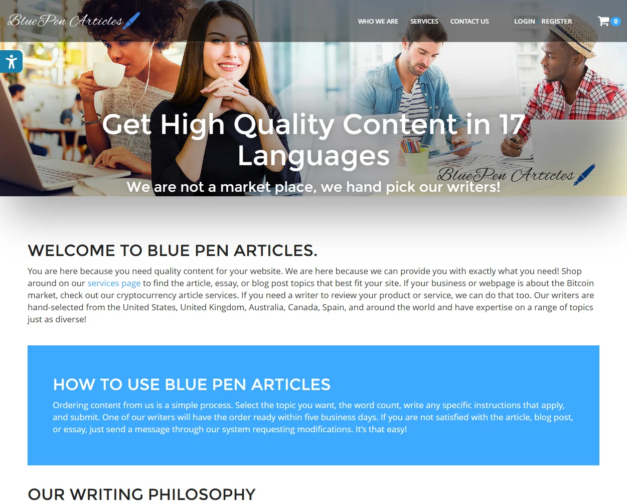 Blue Pen Articles Blue Pen Articles