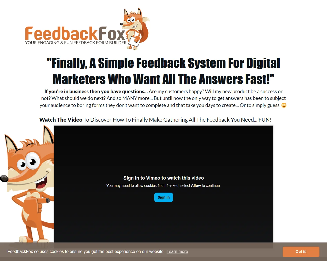 FeedBackFox FeedBackFox