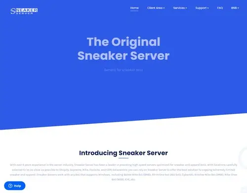 Sneaker Server
