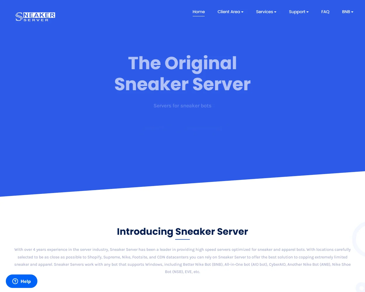 Sneaker Server Sneaker Server