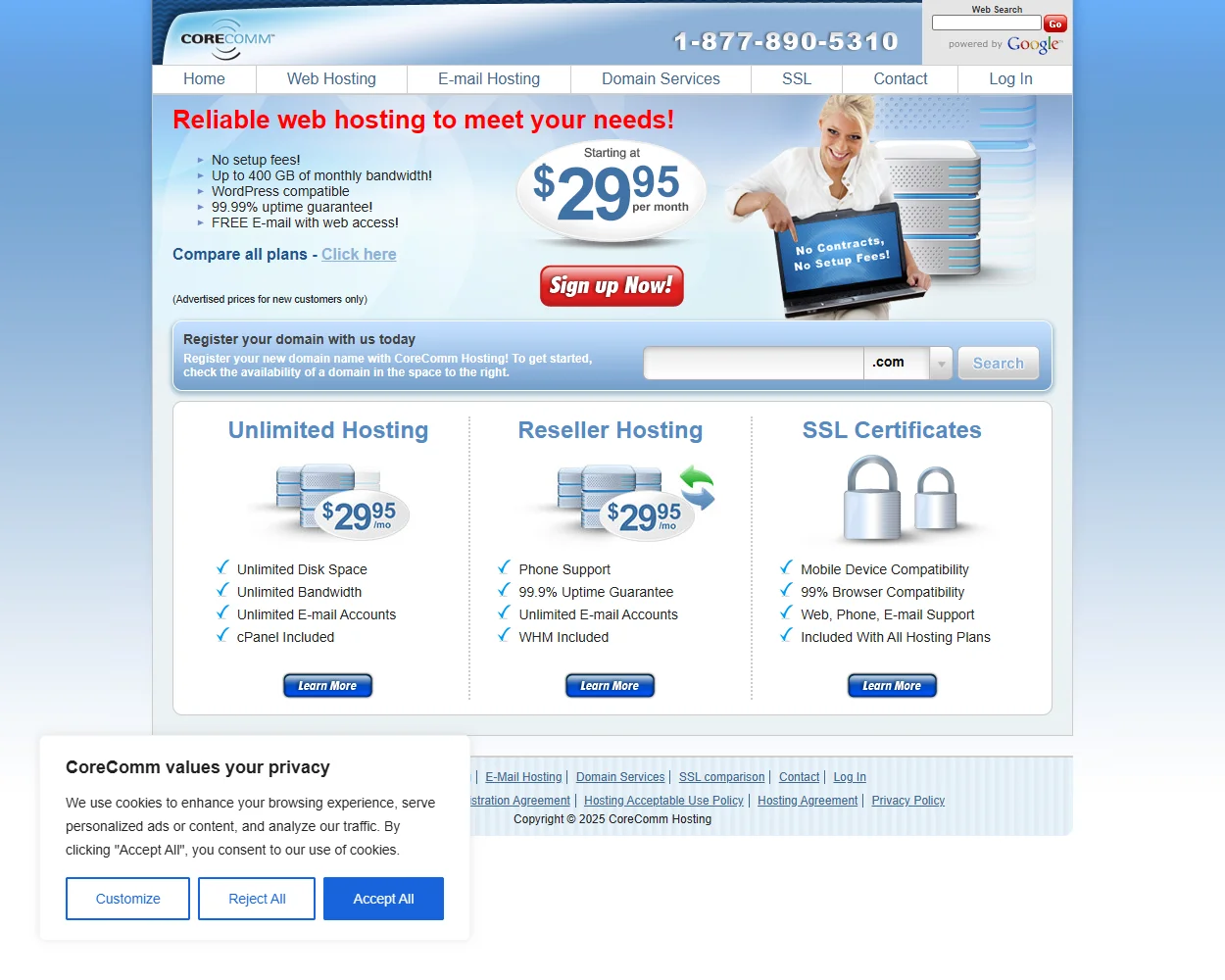 CoreComm Hosting CoreComm Hosting