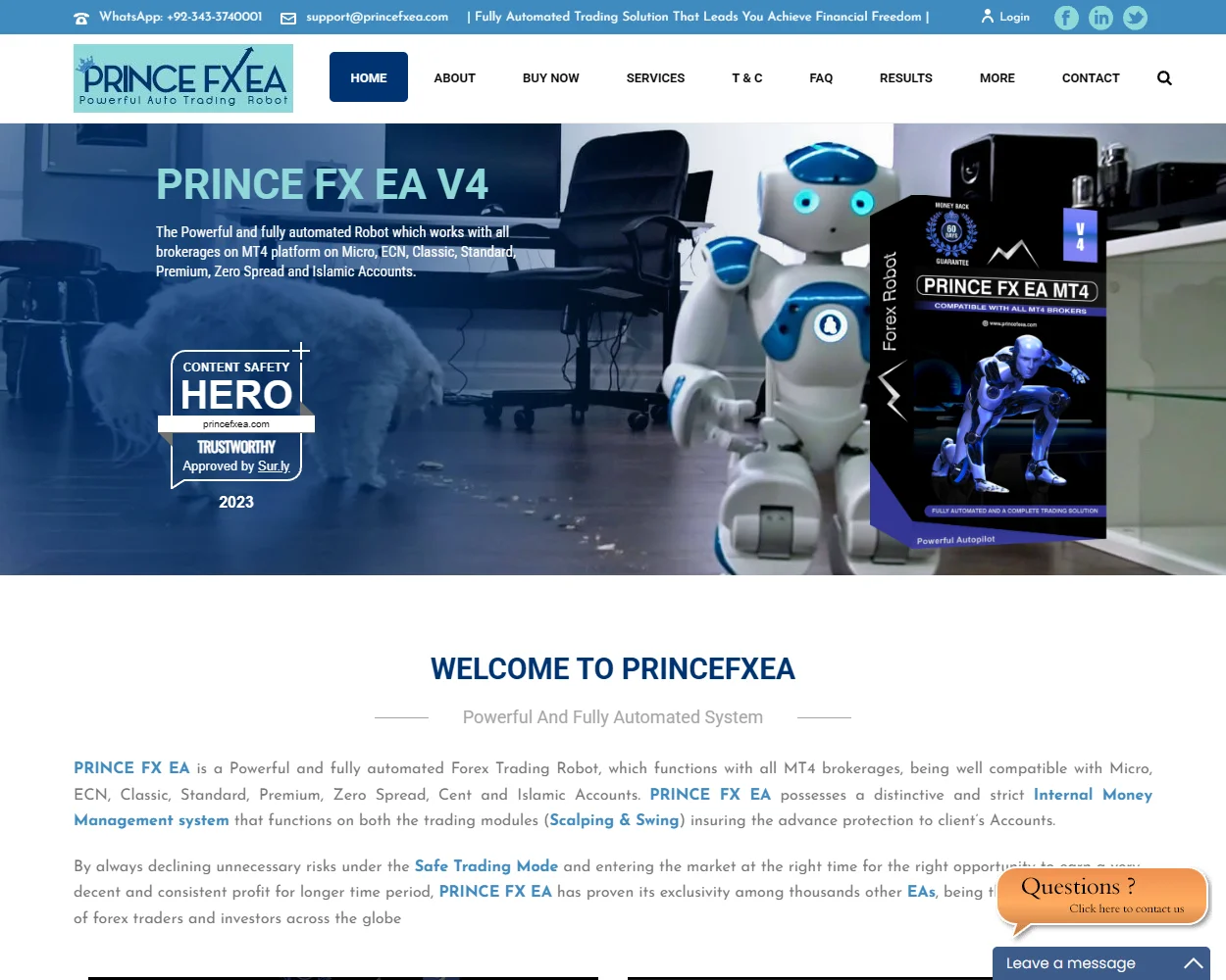 Prince FX EA Prince FX EA