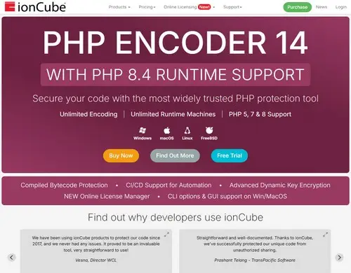 ionCube PHP Encoder