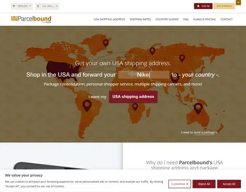 Parcelbound