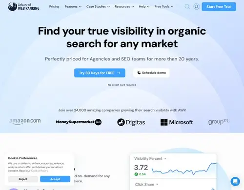 Advanced Web Ranking