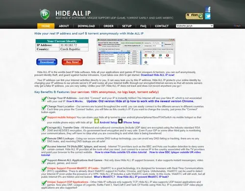 Hide ALL IP