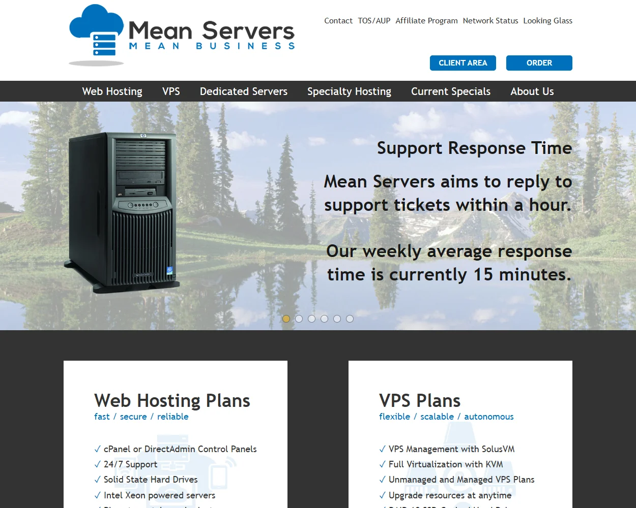 Mean Servers Mean Servers