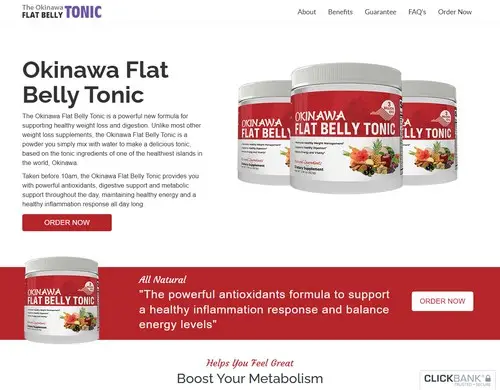 Flat Belly Tonic