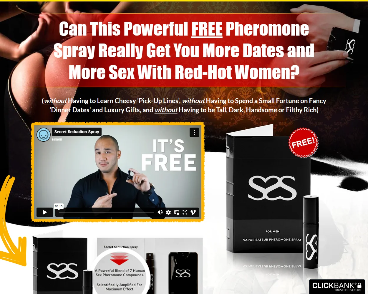 Free Seduction Spray Free Seduction Spray