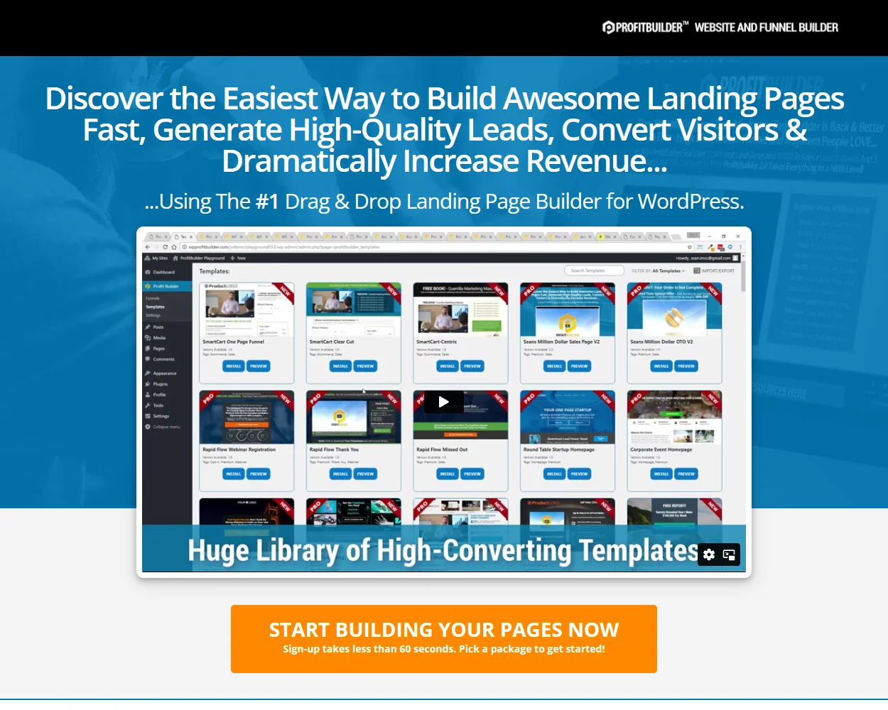 WP Profit Builder WP Profit Builder