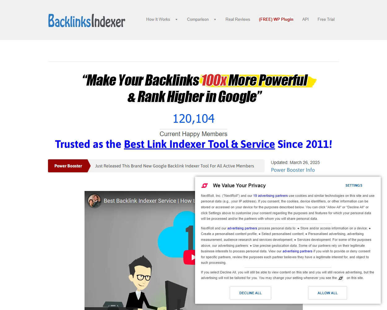 Backlinks Indexer Backlinks Indexer