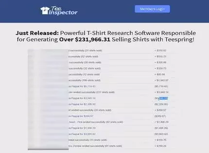 Tee Inspector Tee Inspector