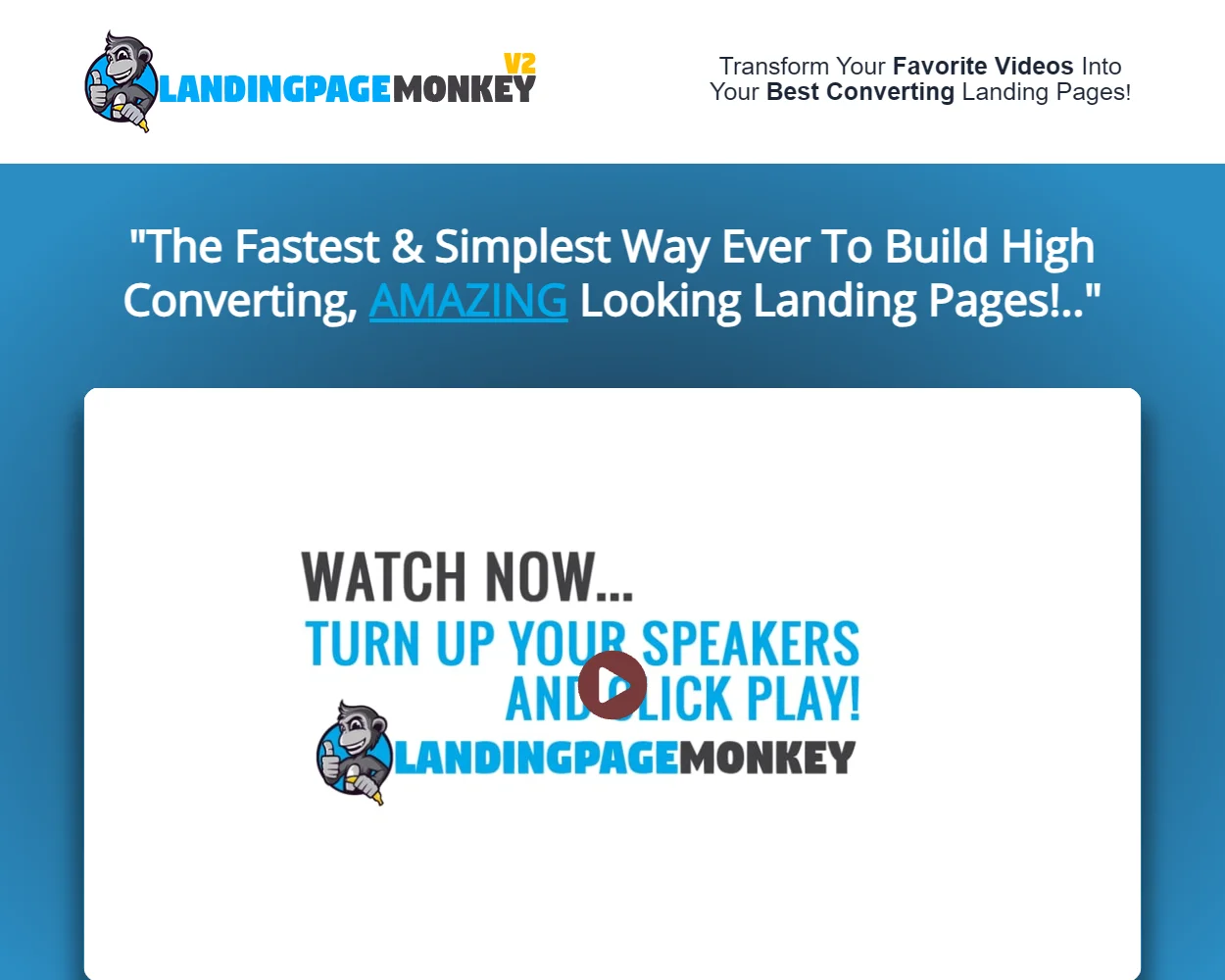 Landing Page Monkey Landing Page Monkey