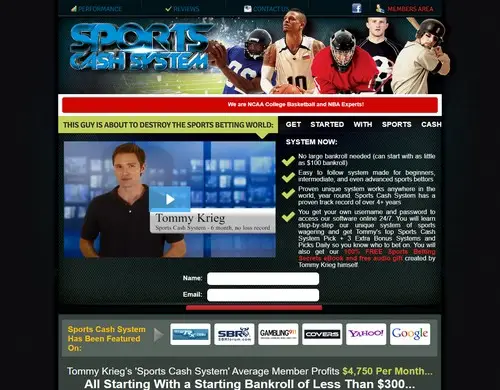Sports Cash System